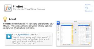 Avis sur FileBot
