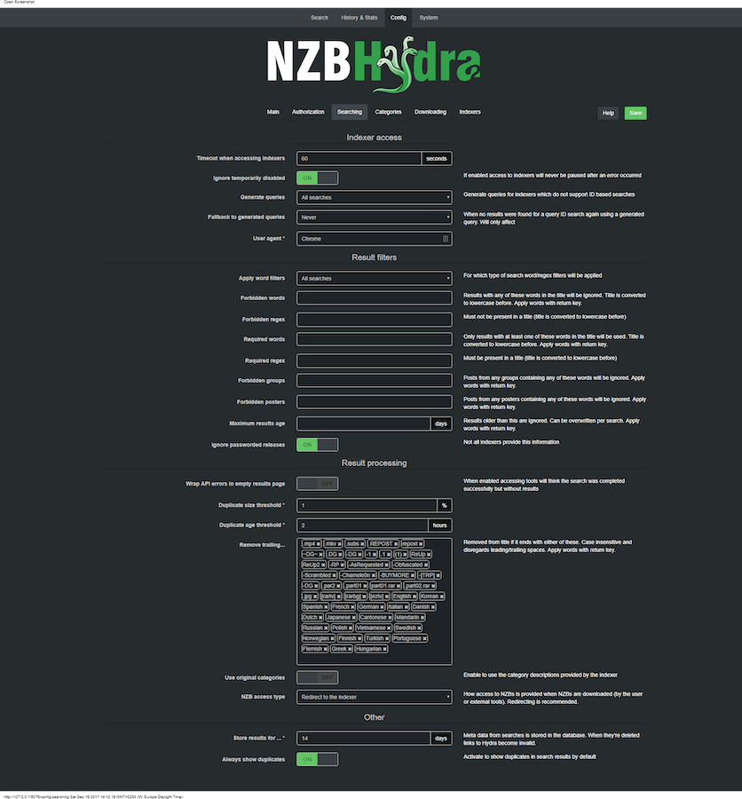 Nzb Hydra 2 Config