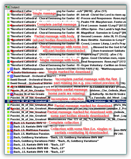 Usenetexplorer Newsreader Search Results Meaning
